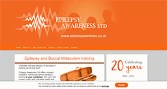 Desktop Screenshot of epilepsyawareness.co.uk
